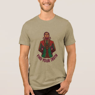 ADOM Find Your Truth Chaos Stimmen Tri-Blend Shirt