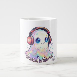 ADOM "Grooving in the Vibe" Damen-T-Shirt Jumbo-Tasse