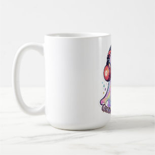 ADOM "Grooving in the Vibe" Damen-T-Shirt Kaffeetasse