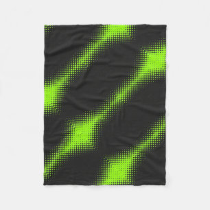 ADOM Neon Grün Halftone-Decke Fleecedecke