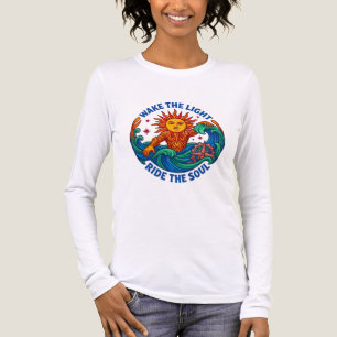 ADOM Nourish Your Soul Kosmische Sonne Tri-Blend Shirt