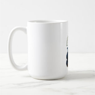 ADOM "Panda-Paradies gefunden" Damen-V-Ausschnitt- Kaffeetasse