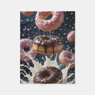 ADOM Schwimmende Donuts Milch Spritzer Decke