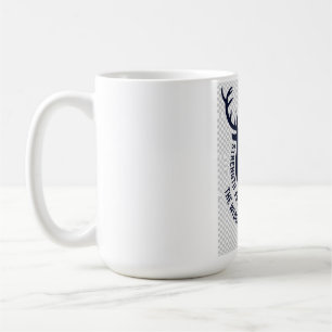 ADOM "Stärke aus der Wildnis" Herren T-Shirt Kaffeetasse
