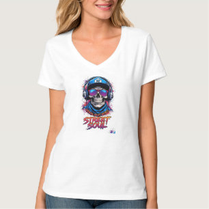 ADOM "Street Soul" Damen Langarm Grafik T-Shirt