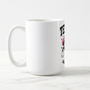 ADOM "Tee-Haw Get a Grip" Damen-Grafik-T-Shirt Kaffeetasse