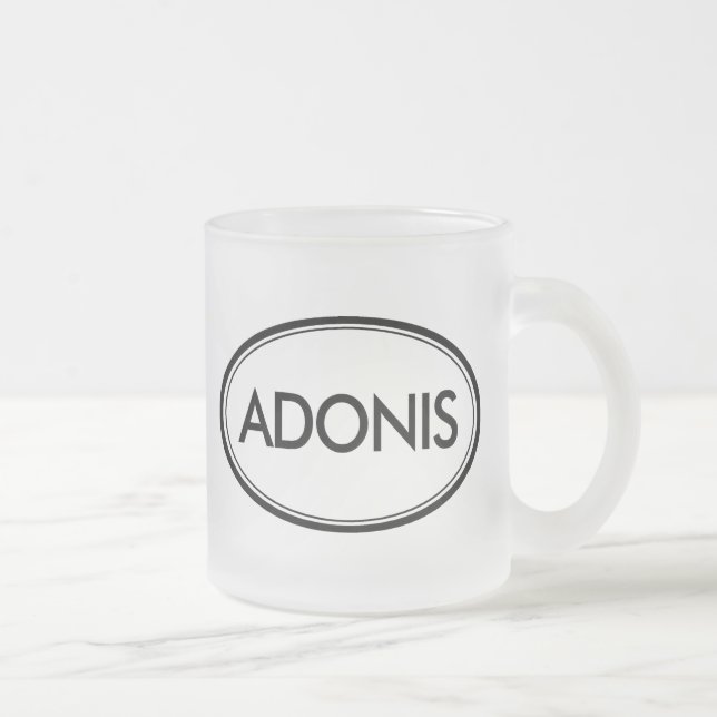 Adonis Mattglastasse (Rechts)