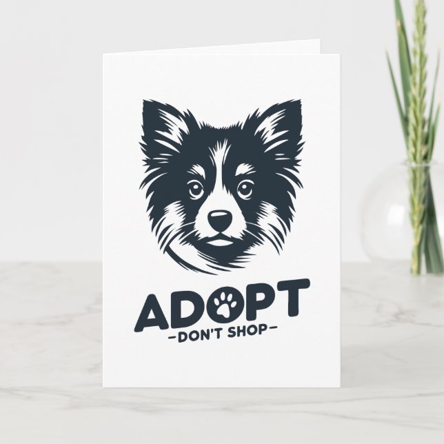 Adopt don't shop 3 karte (Vorderseite)