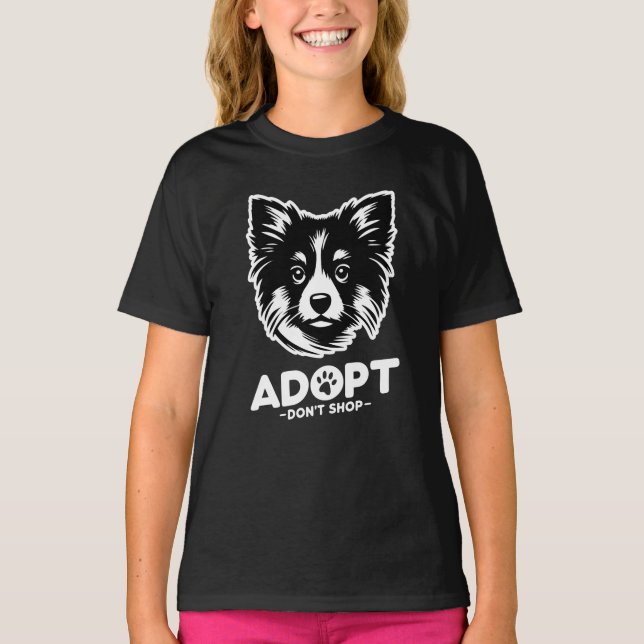 Adopt don't shop 3 T-Shirt (Vorderseite)