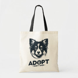Adopt don't shop 3 tragetasche