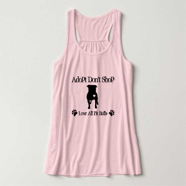 Adopt kaufen nicht tank top (Design Vorderseite)