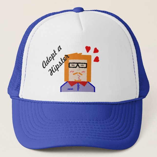 Adopt zu Hipster cap Truckerkappe (Vorderseite)