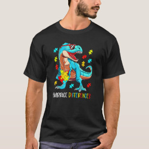 Adopter les différences T T-shirt dinosaure de se