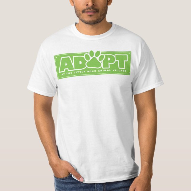 "Adoptez T-shirt à LRAV" (Devant)