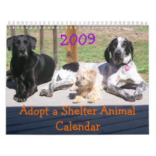 Adoptez un calendrier d'animal d'abri