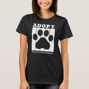 Adoptez un T-Shirt personnalisé noir et blanc