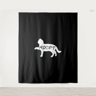 Adoptier Cat Wandteppich