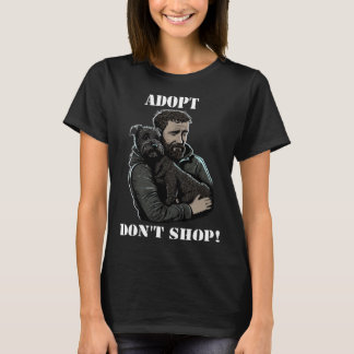 Adoptier Don Shop Rescue Dog T-Shirt