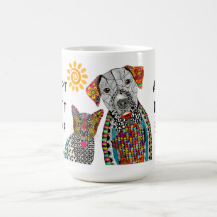 Adoptier Don't Shop Hunde und Katzen-Tasse Kaffeetasse