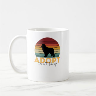 Adoptier Don't Shop Newfy Dog Tasse - Shelter Pet 