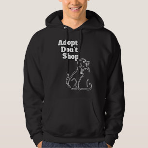 Adoptier Donu2019t Shop Tierschutzhüttenfirma Hoodie
