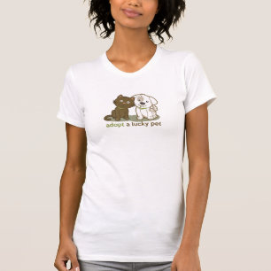 adoptier ein glückliches Tier T-Shirt
