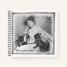 Adoptier einer Unterkunft - Vintag Notizbuch