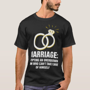 Adoptier eines erwachsenen Mannes Funny Bridge Spa T-Shirt