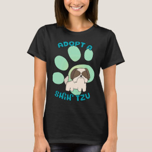 Adoptier eines schiitischen Tzu-Niedlichen Rettung T-Shirt