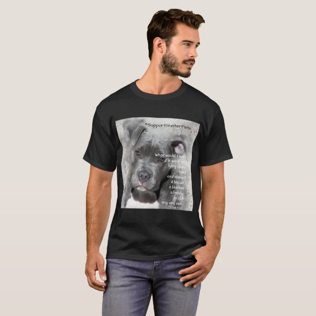 Adoptier eines Unterhemmers - Grubenbull T-Shirt (Vorne ganz)
