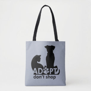 Adoptier keine Katze kaufen Tasche