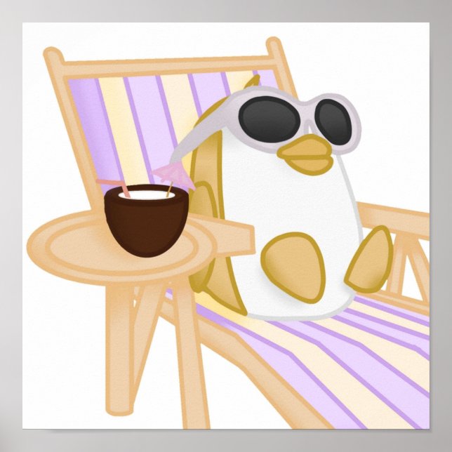 Adoptier Me Golden Pinguin Poster (Vorne)