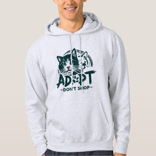 Adoptier nicht einkaufen 1 hoodie