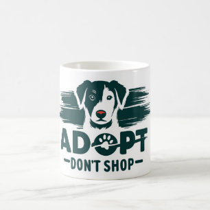 Adoptier nicht einkaufen 2 kaffeetasse