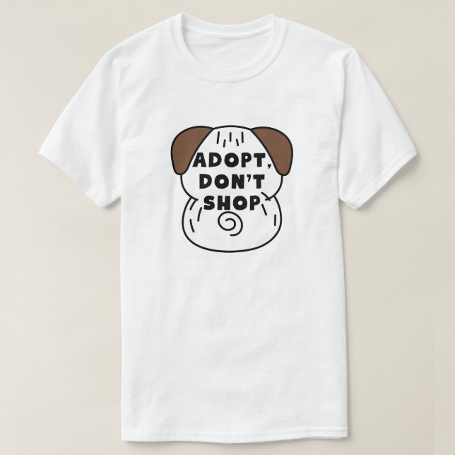 Adoptier, nicht kaufen | Rettung T-Shirt (Design vorne)