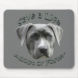 Adoptier oder Foster ein Hund, der große Hunde bra Mousepad
