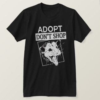 Adoptier, Schreib dich nicht im Posum - Opossum-Li T-Shirt
