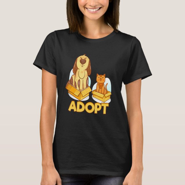 Adoptier-Sitter T-Shirt (Vorderseite)