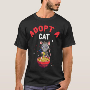 Adoptiere eine Katze für Opossum und Possum 2 T-Shirt