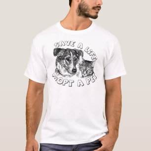 Adoptieren Sie ein Haustier T-Shirt