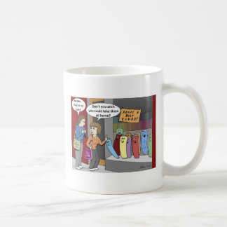 Adoptieren Sie eine Bolzen-Tasse Kaffeetasse