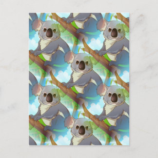 Adoptieren Sie einen Koala! Postkarte