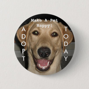 Adoptieren Sie Knöpfe Button