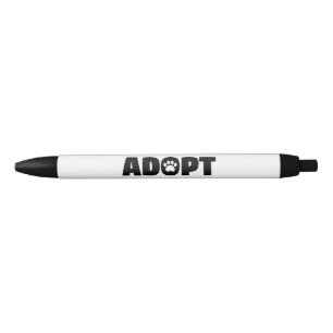 Adoptieren Sie Rettungs-Tatzen-Druck-Stift Kugelschreiber