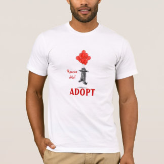 ADOPTIEREN Sie Rot-Ballon-UnisexT-Shirt T-Shirt