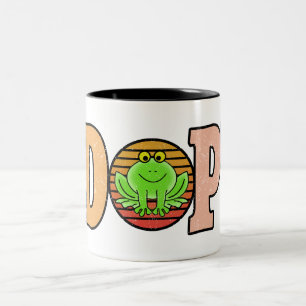 Adoptierend Frösche Bestes Froschgeschenk für Fr Zweifarbige Tasse