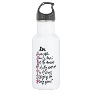 Adoptiert Flaschenbearbeitung 32 oz Trinkflasche