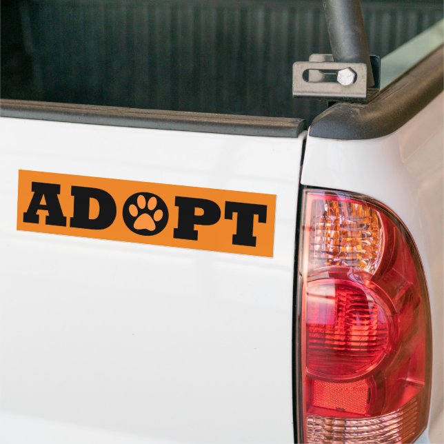 Adoptiert Haustiere Autoaufkleber (Auf Lkw)