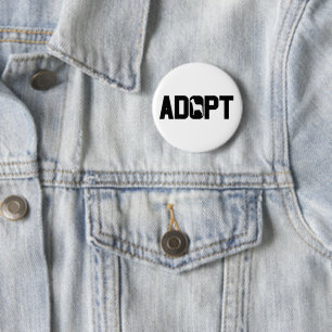 Adoptiert Haustiere Button