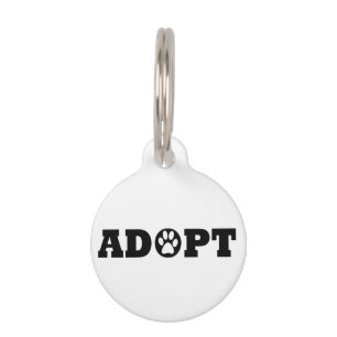 Adoptiert Haustiere Haustiermarke